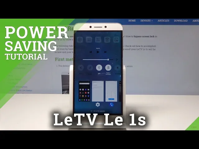 Video thumbnail for How to Enable Battery Saver in LeTV Le 1s - Low Power Solution