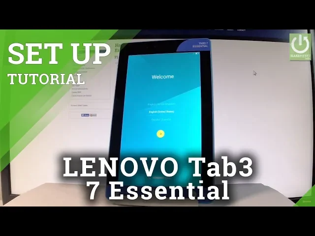 Video thumbnail for How to Set Up LENOVO Tab3 7 Essential - Activation / Configuration
