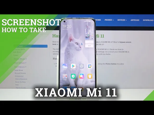 Video thumbnail for How to Take Screenshot without Buttons in Xiaomi Mi 11 - Gestures Screenshot Method