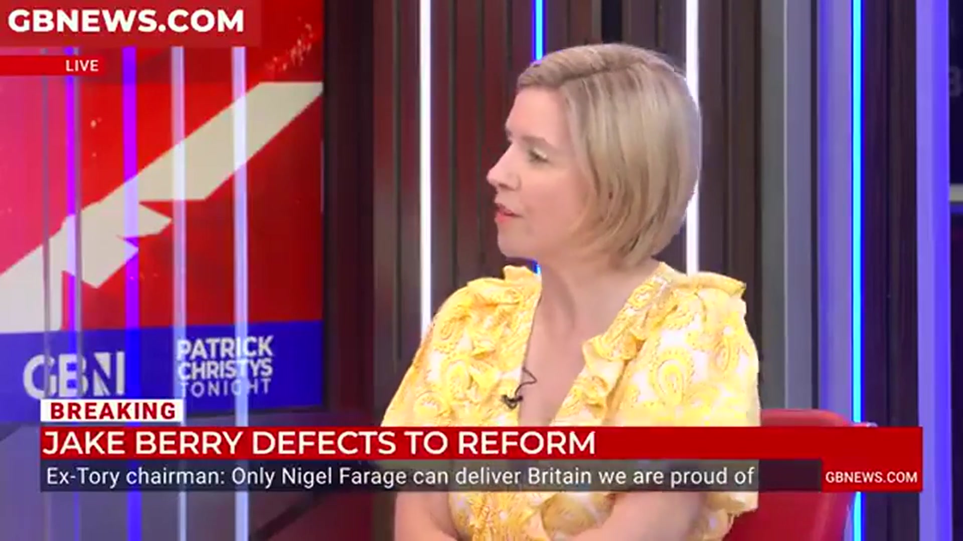 'Video thumbnail for WATCH: Dame Andrea Jenkyns praises Sir Jake Berry's defection to Reform UK'