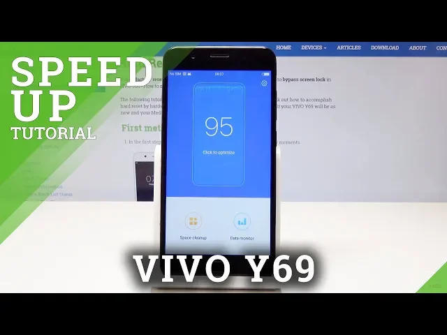 Video thumbnail for How to Optimize VIVO Y69 - Speed Up System