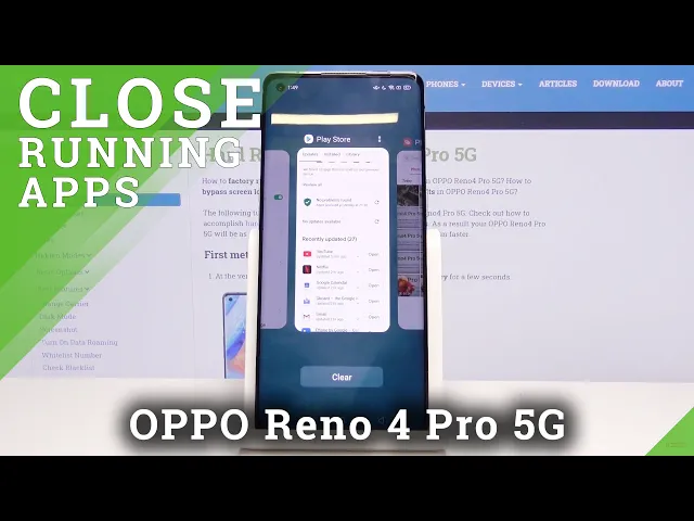 Video thumbnail for How to Close Running Apps in OPPO Reno4 Pro 5G – Close Apps in Background