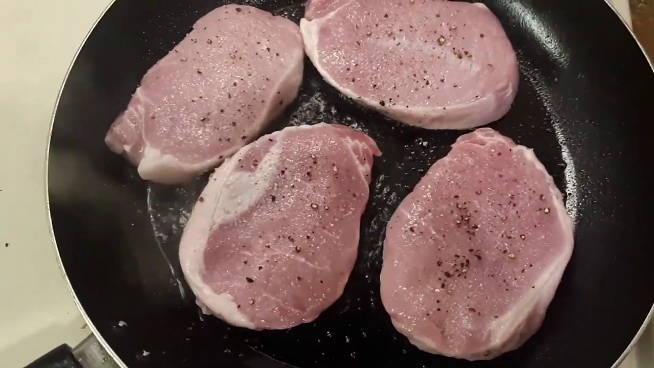 Video thumbnail for panseared pork