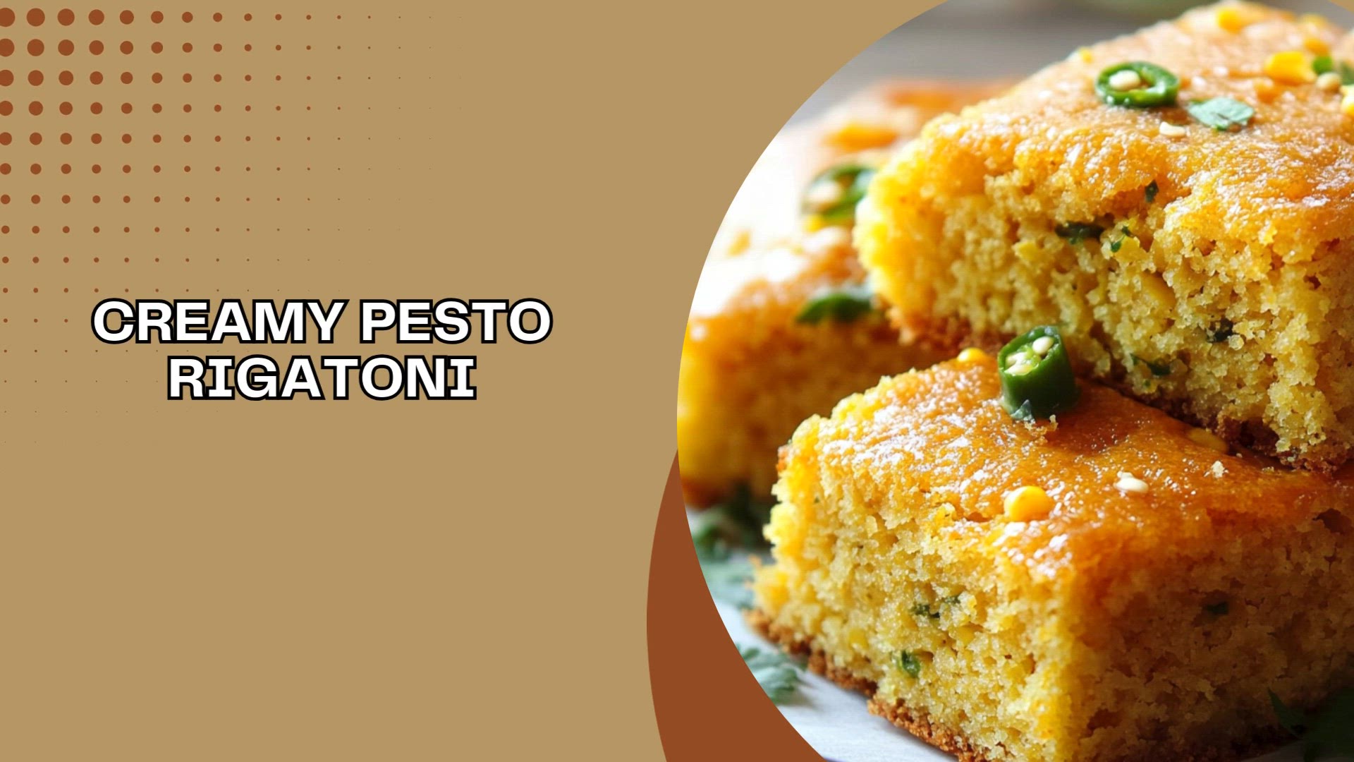 Video thumbnail for Creamy Pesto Rigatoni