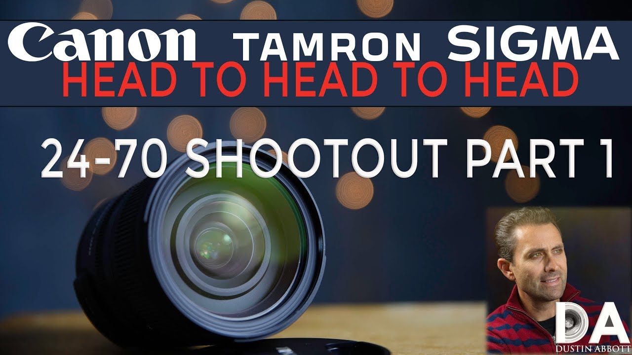 Video thumbnail for Canon vs Tamron vs Sigma | 24-70 Showdown | Part 1 | 4K