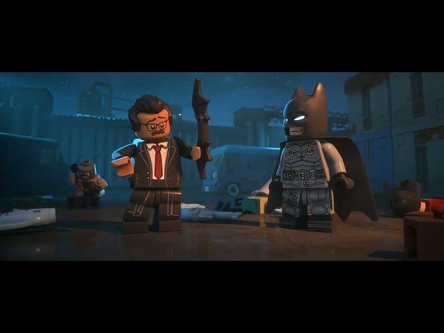 Video thumbnail for Lego Batman: Legacy of The Dark Knight - Chapter 1: Batman Silhouette Cutscene | Meets James Gordon