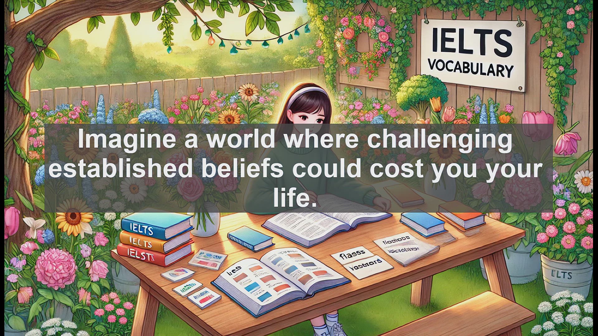 'Video thumbnail for 5000 Must Know IELTS 8.0 Vocabulary - The Power of 'Heretic': Exploring a Word That Shaped History'