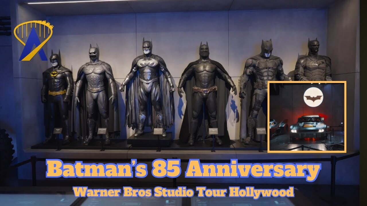 Video thumbnail for Batman’s 85th Anniversary at the Warner Bros. Studio Tour Hollywood