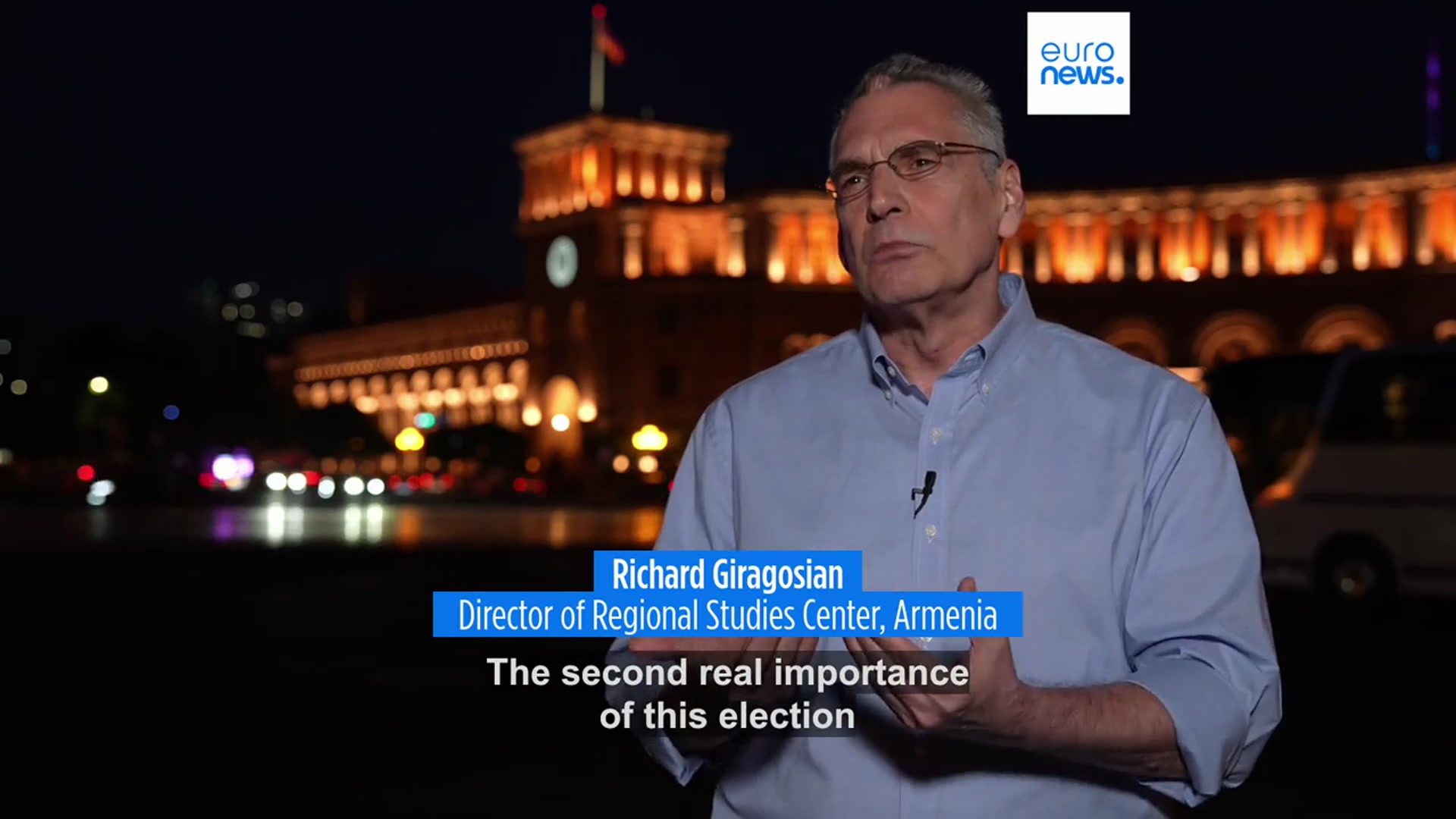 Video thumbnail for Nikol Pashinyan hails 'historic victory' in Armenia's decisive election
