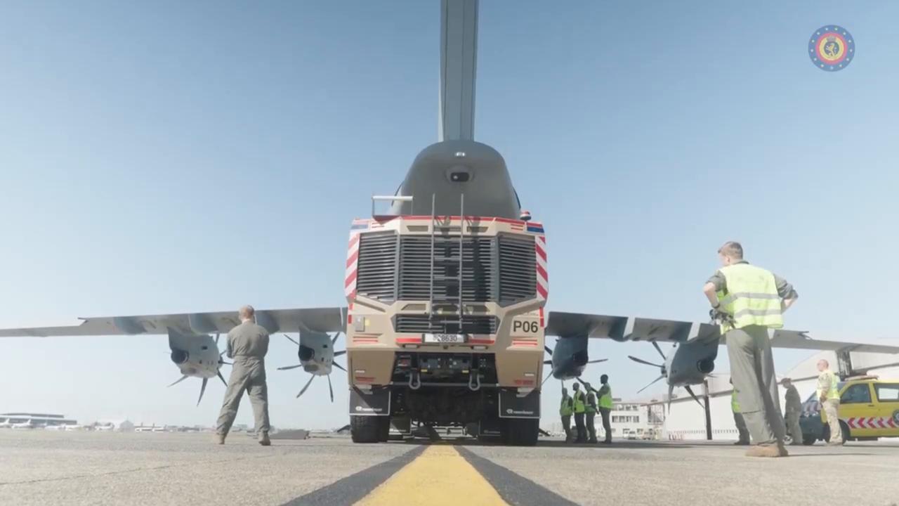 Video thumbnail for Belgium: Belgium sends aid to France to fight forest fires.