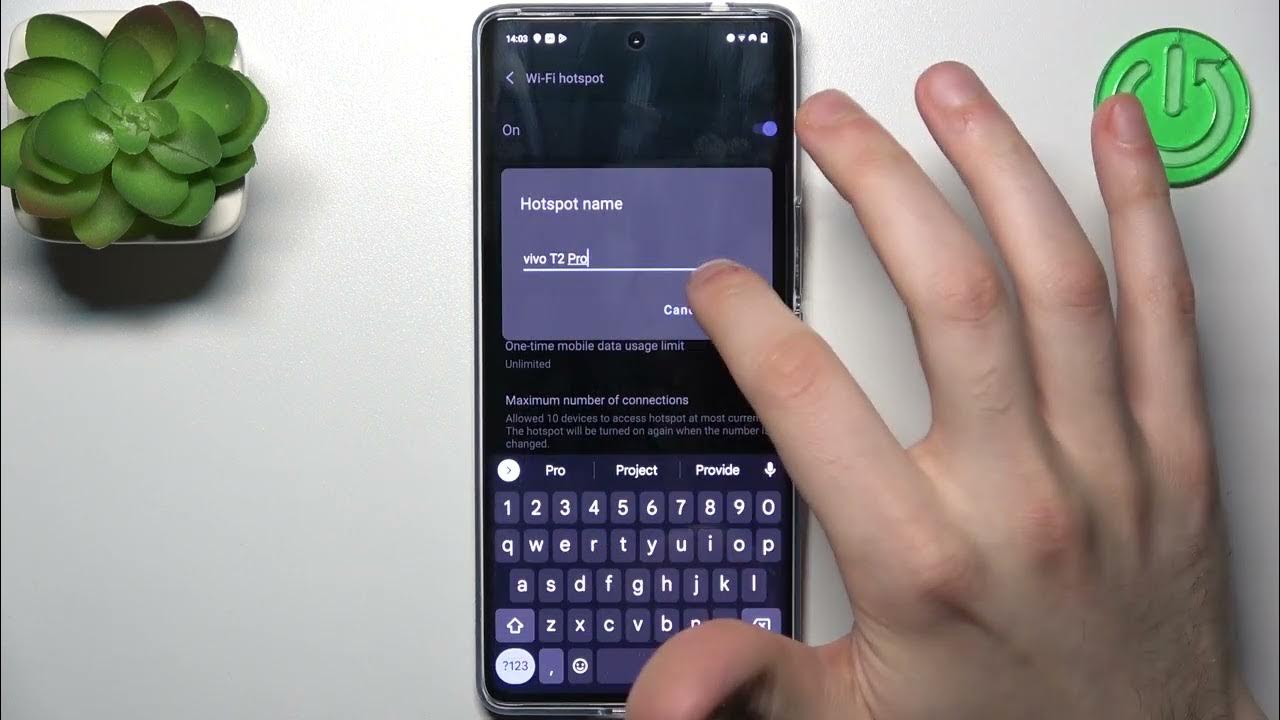 Video thumbnail for How to Enable Portable Hotspot on VIVO T2 Pro?