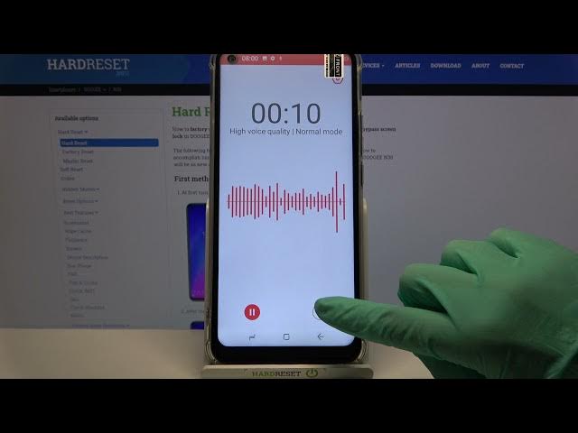 Video thumbnail for How to Record Sounds in DOOGEE N30  - Activate Sound Recorder