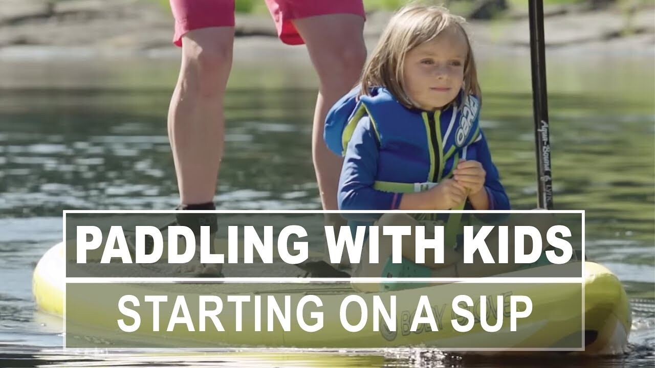 Video thumbnail for Paddling with Kids | When Can Kids Start Stand Up Paddleboarding?