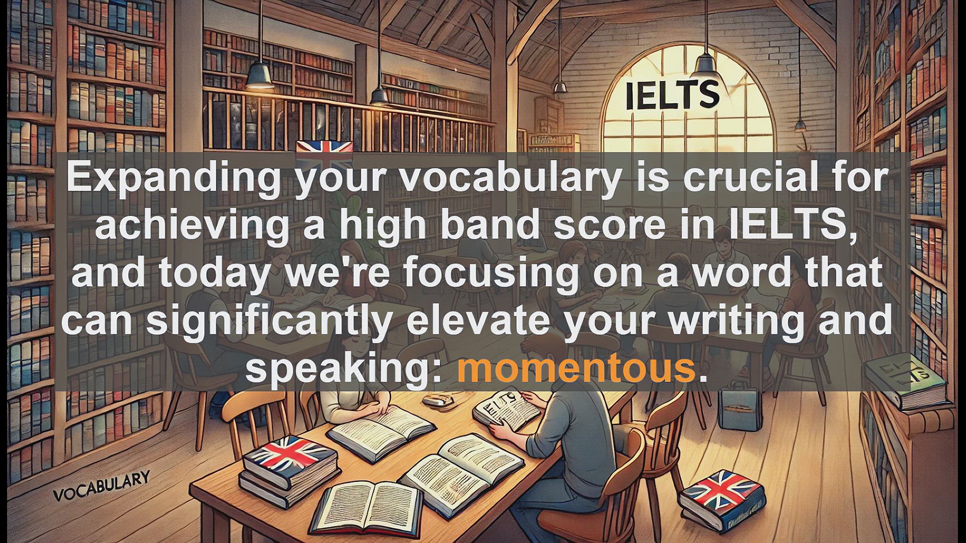 'Video thumbnail for 5000 Must Know IELTS 8.0 Vocabulary - Master 'Momentous' for IELTS Success'