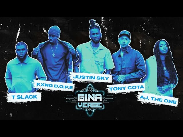 Video thumbnail for GINAVERSE CYPHER 003 - TSLACK | KXNG D.O.P.E. | JUSTIN SKY | TONY COTA | A.J. THE ONE