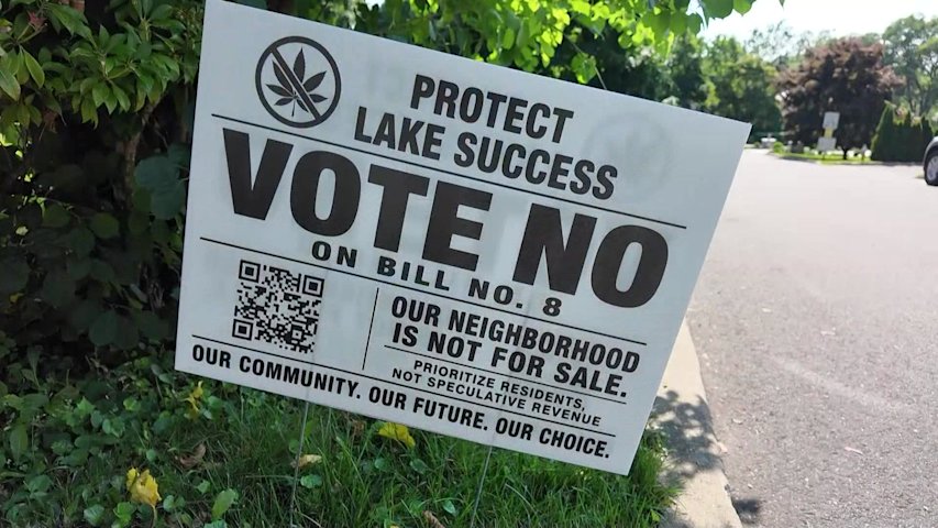 Video thumbnail for Lake Success cancels hearing on proposed cannabis dispensary that could become Nassau’s first