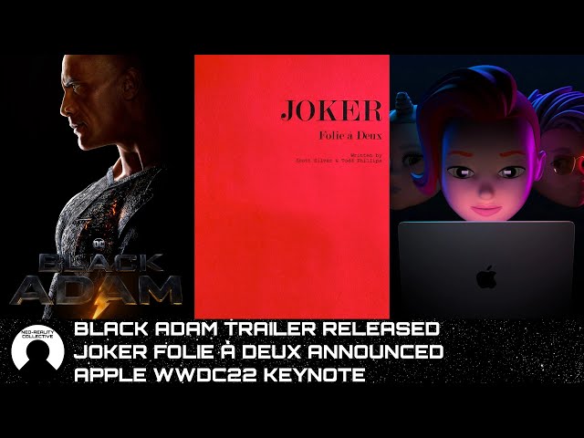 Video thumbnail for NRC Episode Forty-Two: Black Adam Trailer Released, Joker: Folie à Deux Announced; Apple WWDC22