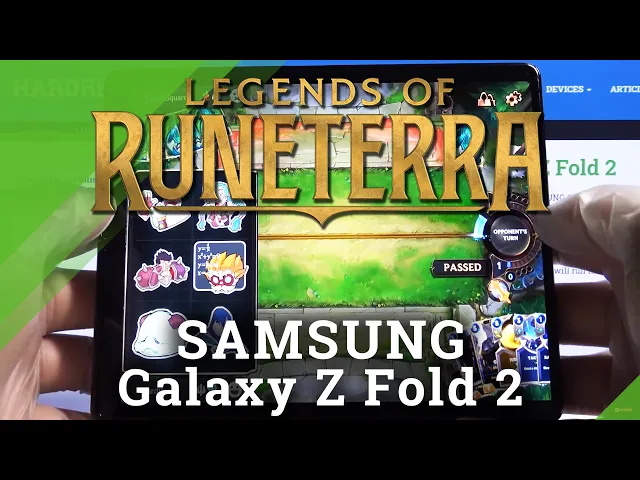 Video thumbnail for Legends of Runeterra on SAMSUNG Galaxy Z Fold 2 – Performance Checkup