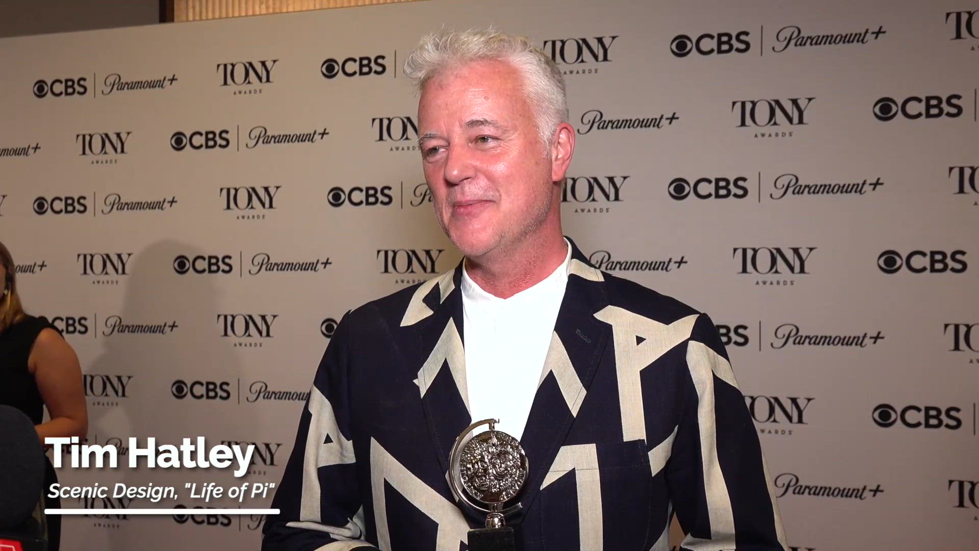 Video thumbnail for Video: Tim Hatley & Andrzej Goulding Celebrate Tony Win for 'Best Scenic Design of a Play'