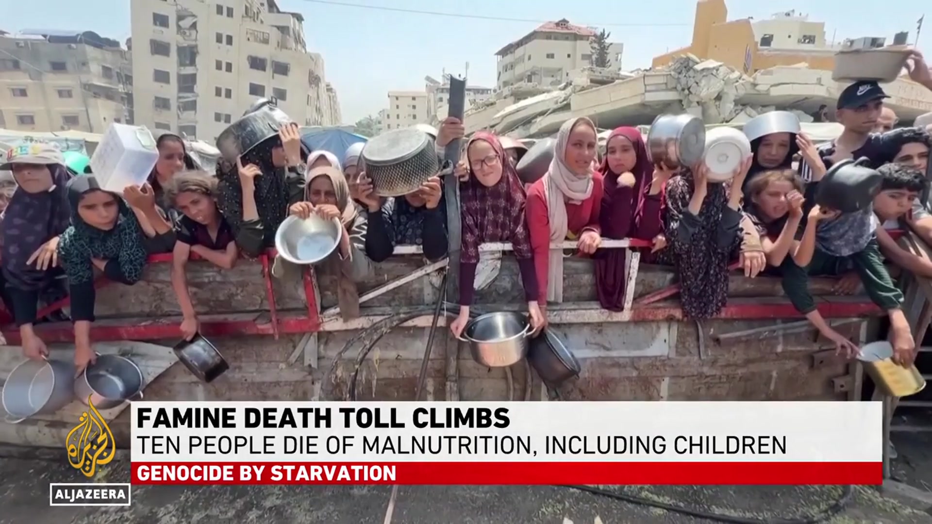 'Video thumbnail for Israeli attacks rage across Gaza'