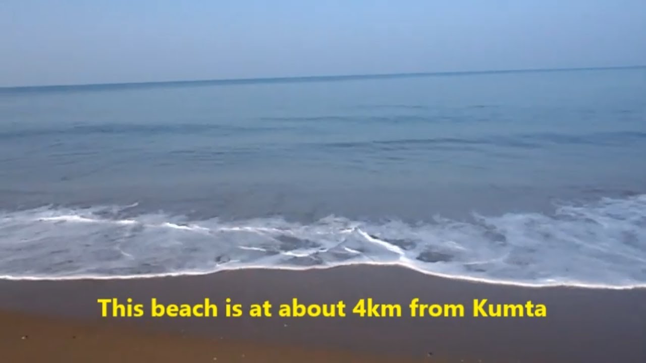 'Video thumbnail for Kumta beach/Beaches in Kumta/Beaches in Uttar Kannada'