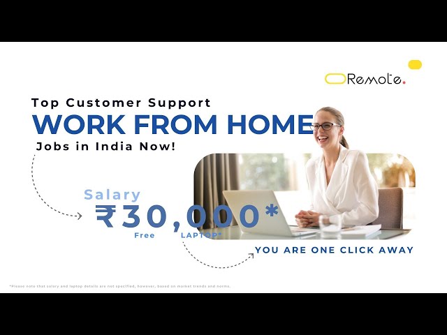 Video thumbnail for Top Customer Support Work From Home Jobs in India Now!