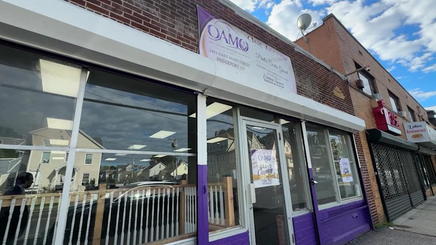 Video thumbnail for Bridgeport Church opens new food pantry
