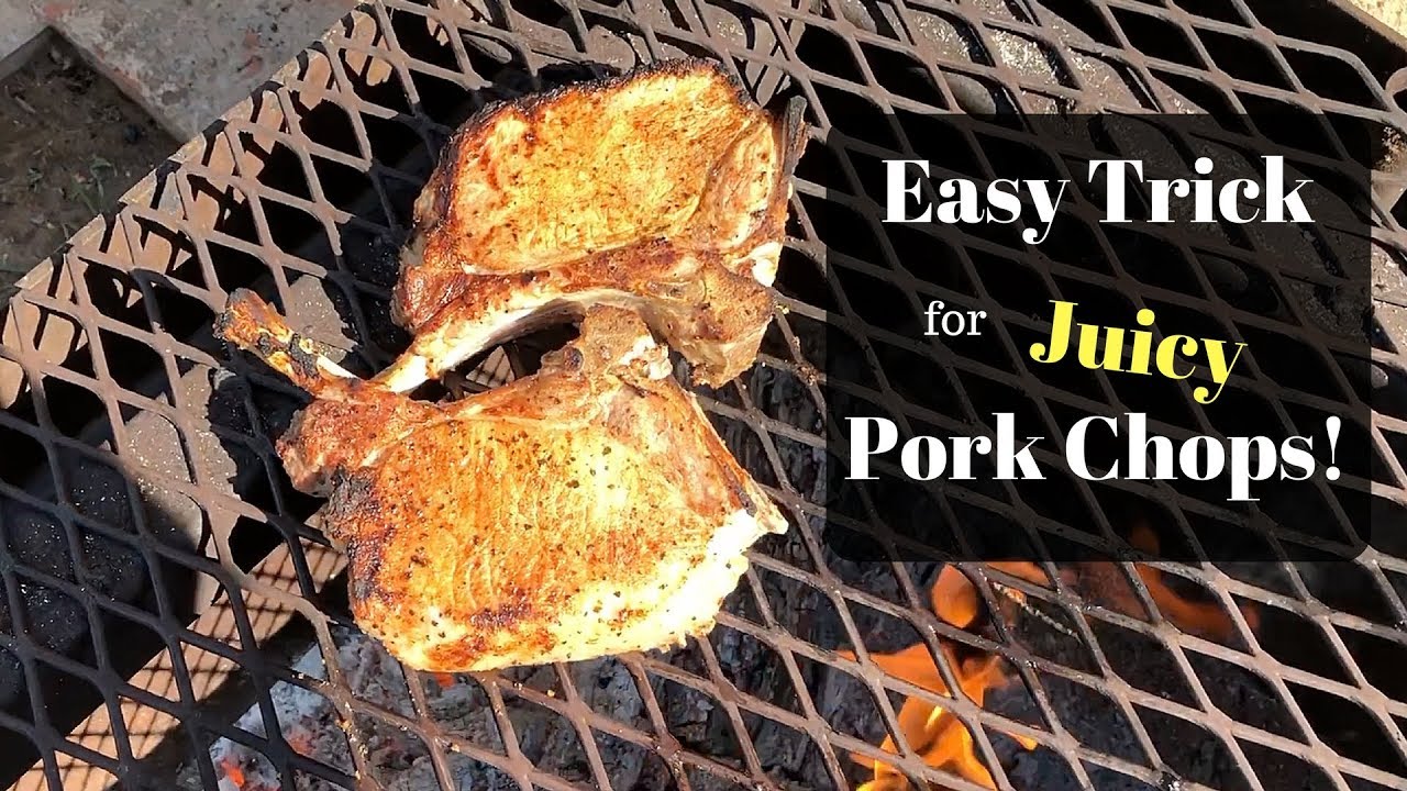 'Video thumbnail for How to Grill Pork Chops - Tips for Juicy Pork Chops that Won't Dry Out'