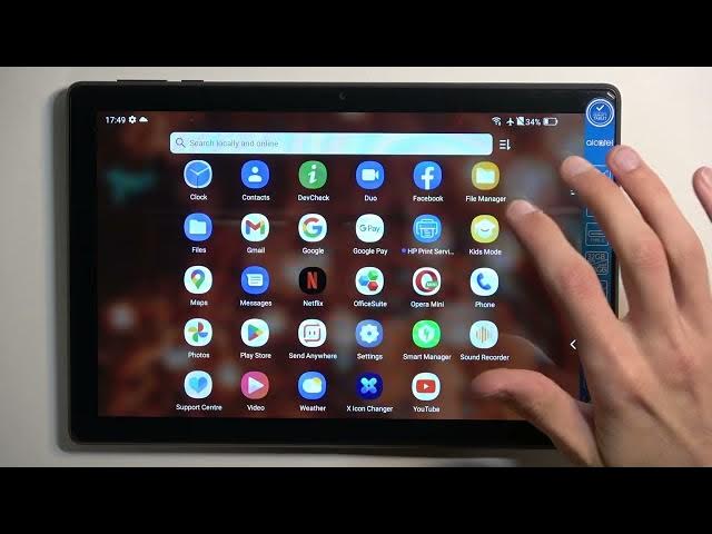 Video thumbnail for SCREENSHOT ALCATEL 3T | How to Take Screenshot