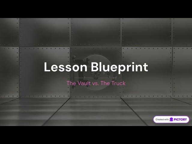 Video thumbnail for Lesson Blueprint