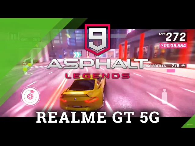 Video thumbnail for How Asphalt 9 perform on Realme GT with Snapdragon888? Screen Recording Game Checkup
