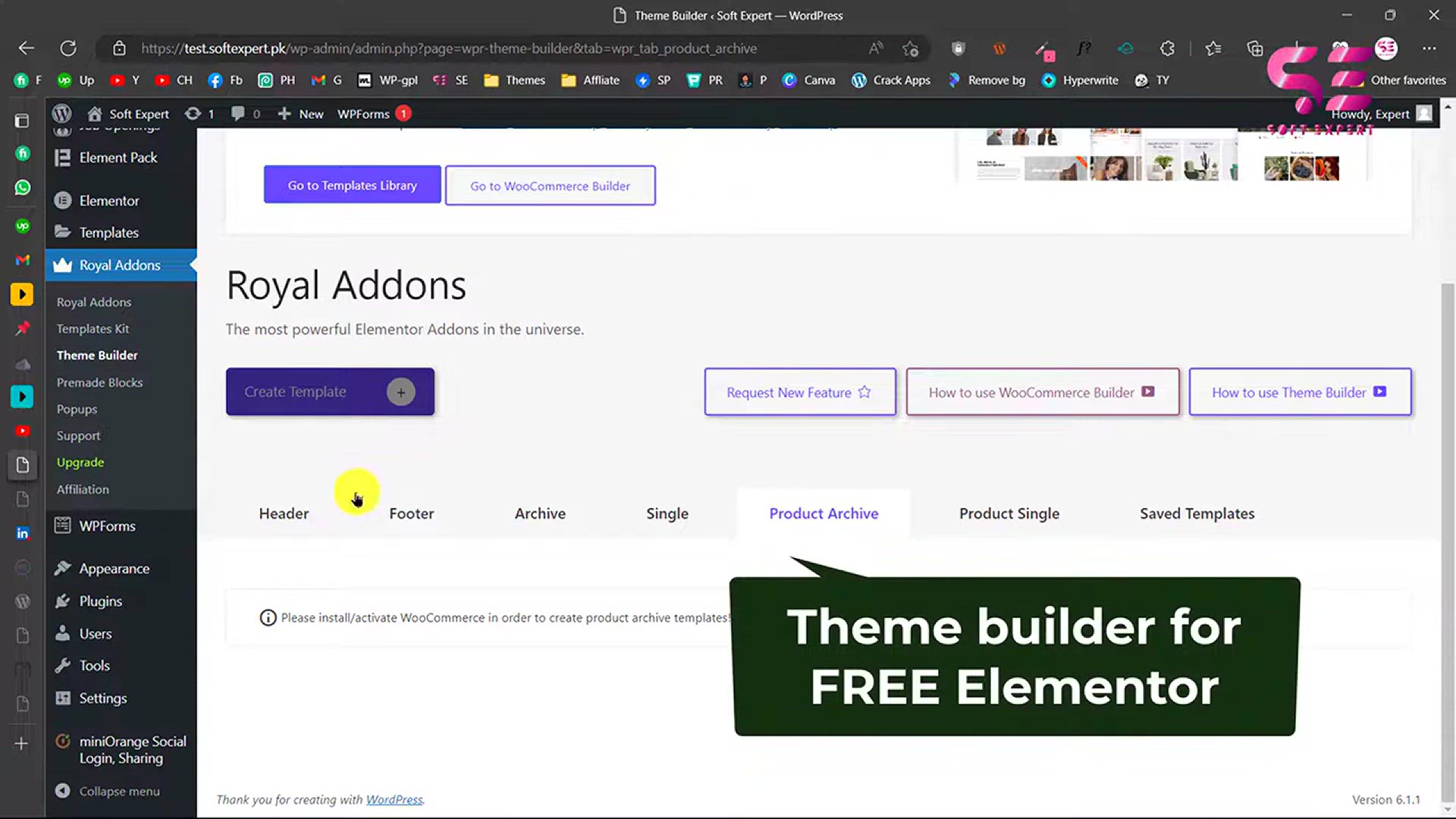 'Video thumbnail for FREE theme builder for Elementor - Elementor Pro alternative'