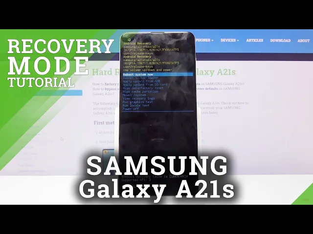 Video thumbnail for How to Enter Recovery Mode in Samsung Galaxy A21s – Hidden Recovery Menu