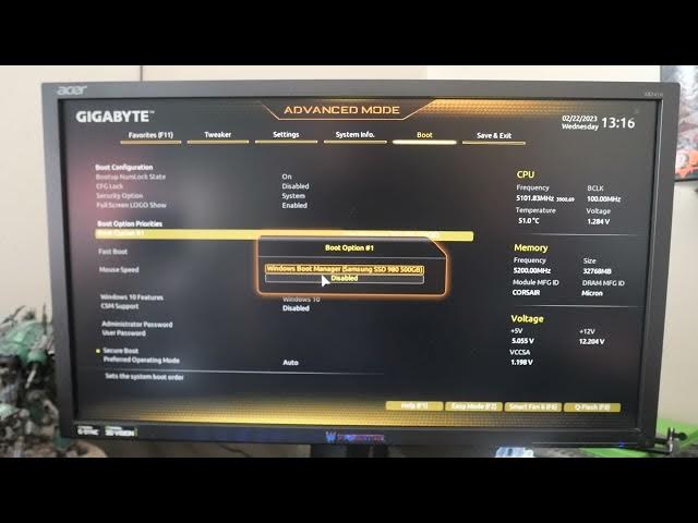 Video thumbnail for How To Change Boot Options On Gigabyte Z790 Series Motherboard