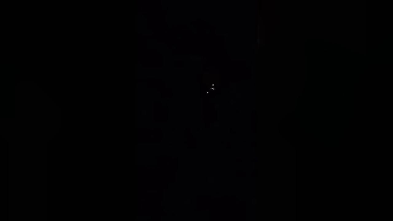 Video thumbnail for Iran: American Fighter Jet Filmed Flying Low Over Chabahar Overnight.