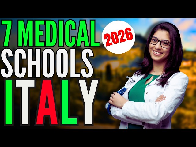 Video thumbnail for 7 Best Medical Schools in Italy | Study in Italy