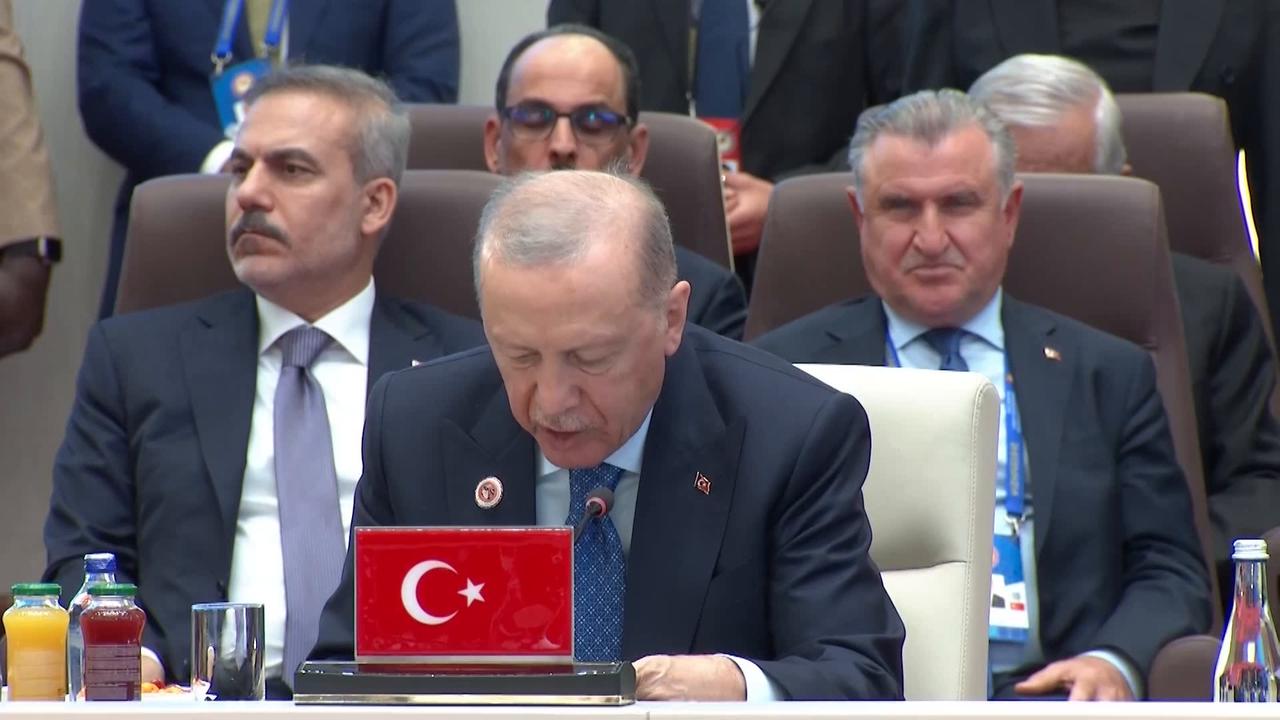 Video thumbnail for Kyrgyzstan: President Erdogan says Türkiye will deepen cooperation with Shanghai Cooperation Organization.