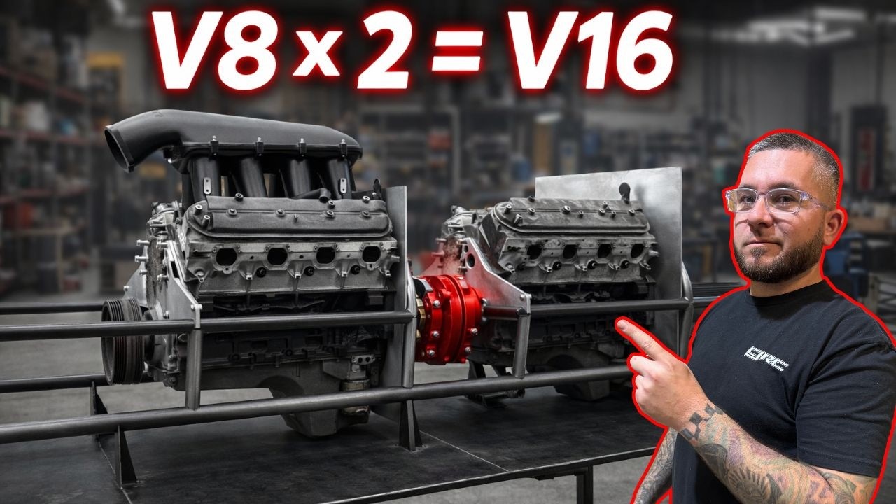 Video thumbnail for Nobody Has Done This Before: We Built a DIY V16 LS Engine!