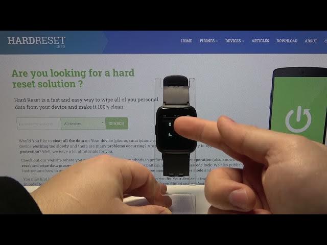 Video thumbnail for How to Enable Power Saving Mode in HOMVILLA Fitness Tracker – Battery Settings