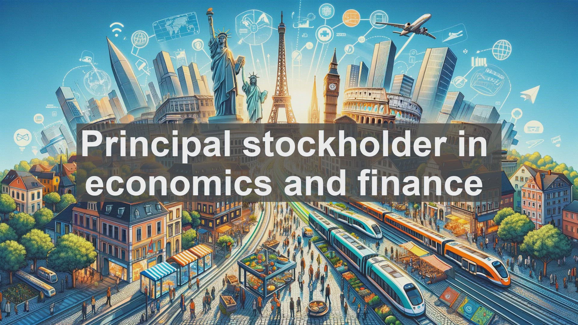 'Video thumbnail for Principal stockholder in economics and finance'