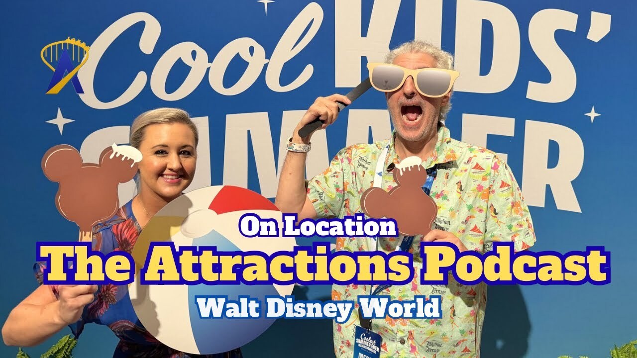Video thumbnail for Attractions Podcast - Coolest Summer Ever at Walt Disney World