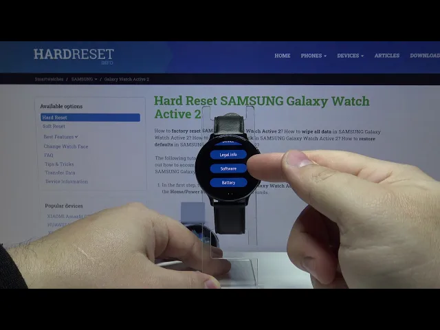 Video thumbnail for How to Activate Developer Mode in SAMSUNG Galaxy Watch Active 2 – Developer Settings