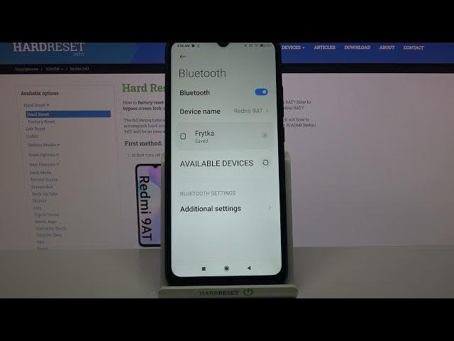 Video thumbnail for How to Connect Device Via Bluetooth with Xiaomi Redmi 9AT – Pair Bluetooth