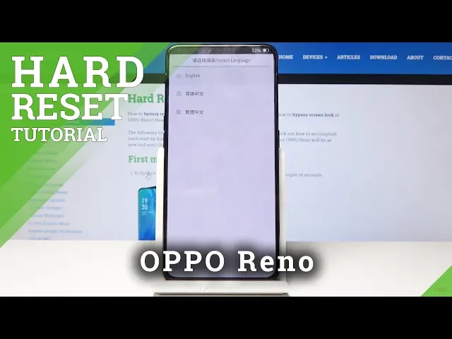 Video thumbnail for Hard Reset OPPO Reno – Factory Reset / Wipe Data by Recovery Mode