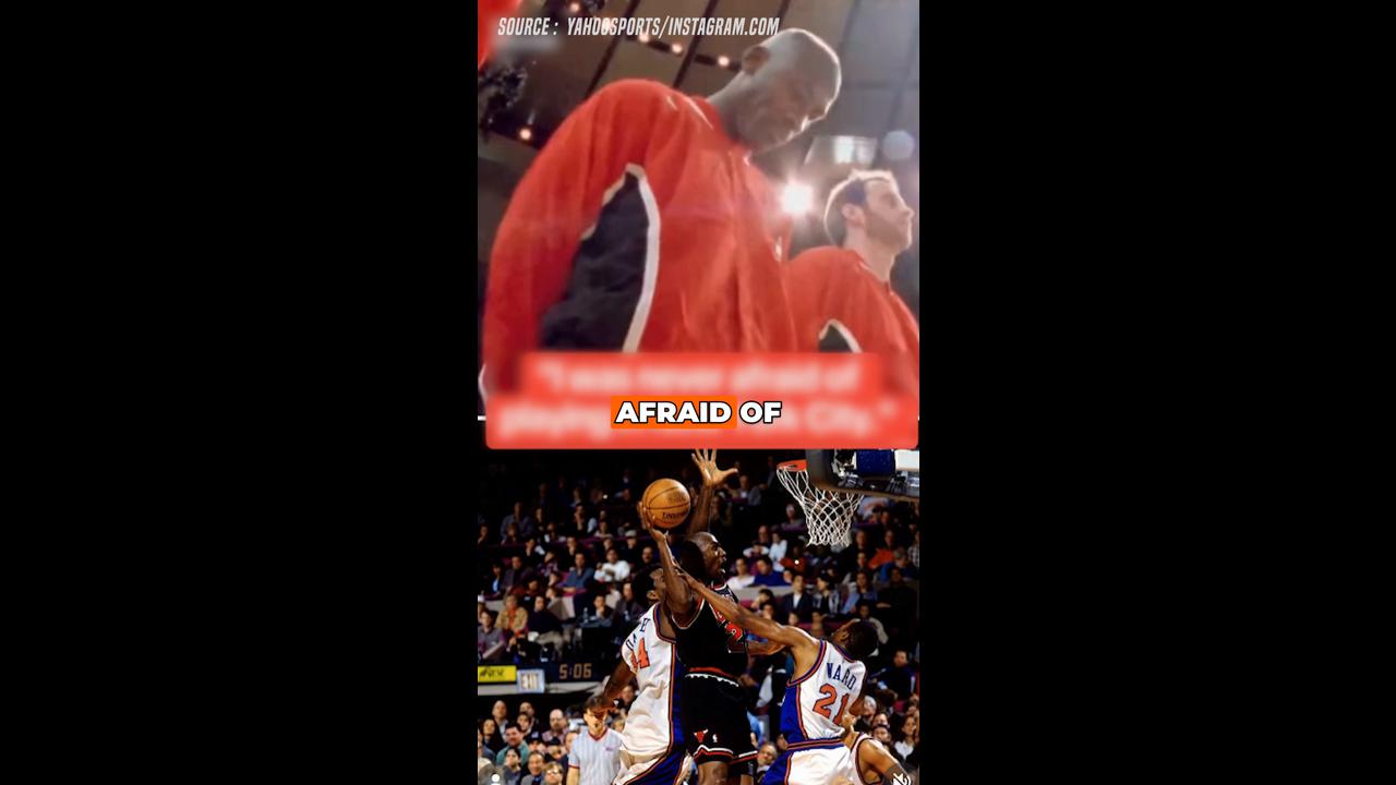 Video thumbnail for Michael Jordan Explains How to Silence Madison Square Garden