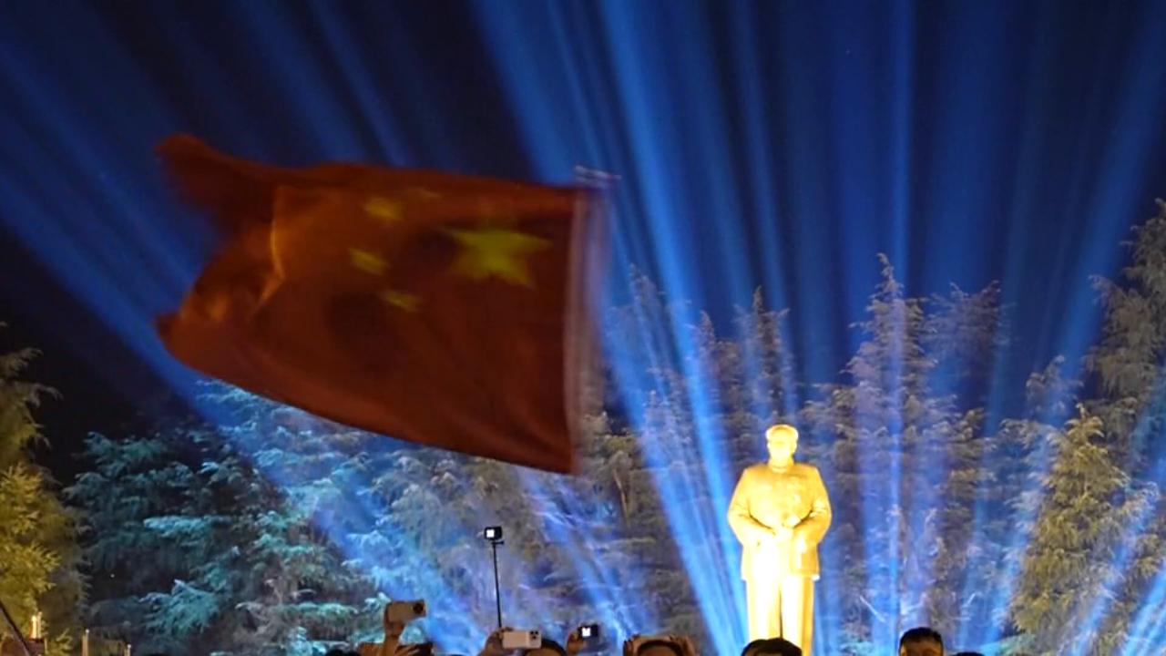 Video thumbnail for China: 50th anniversary of death of Mao Zedong.
