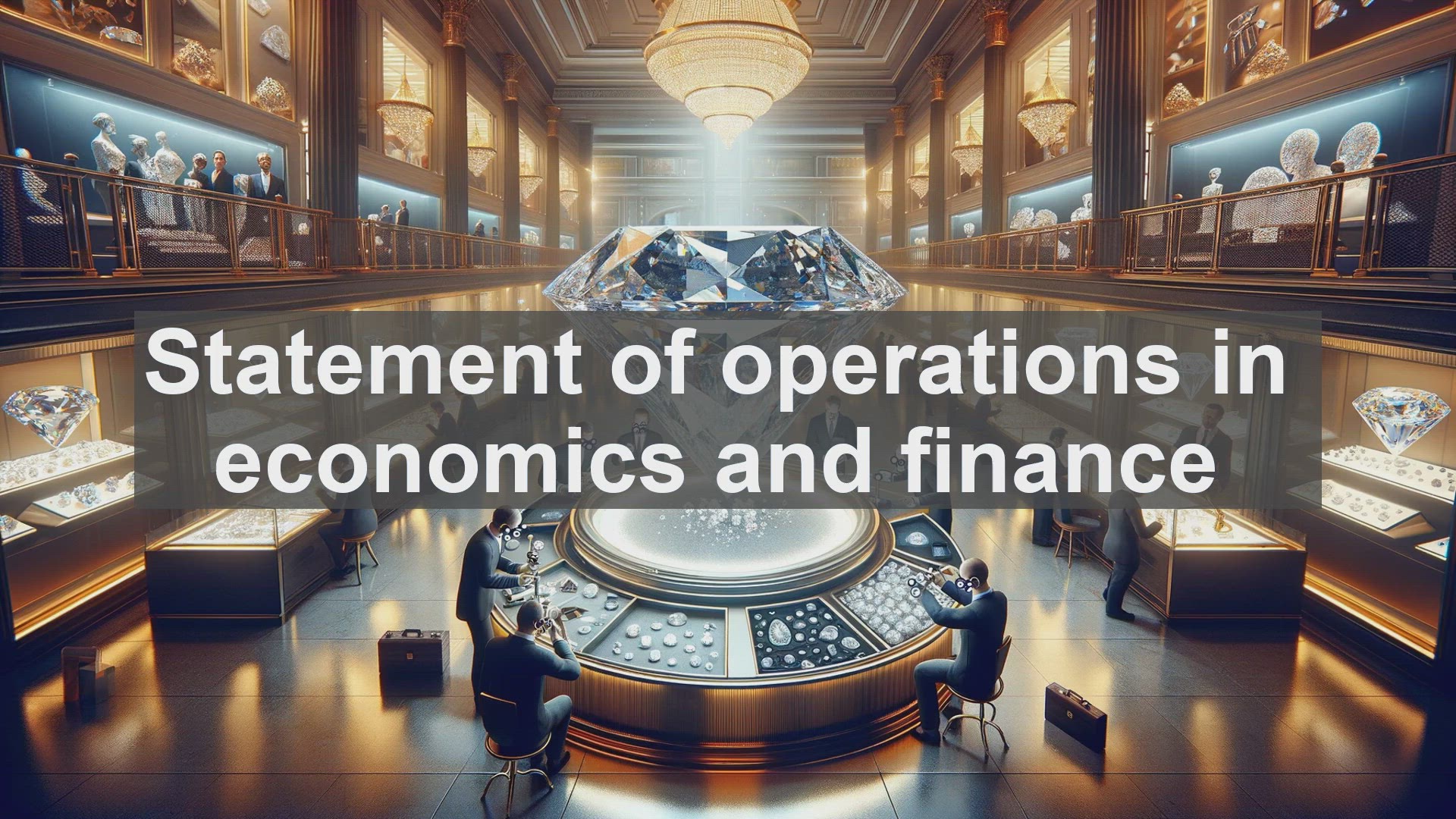 'Video thumbnail for Statement of operations in economics and finance'