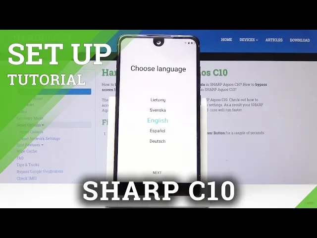 Video thumbnail for How to Set Up SHARP C10 - Activation & Configuration Process