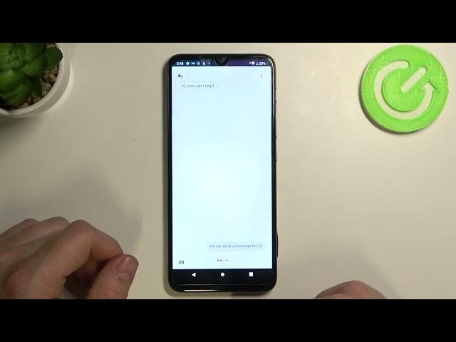 Video thumbnail for How to Send Message via Google Assistant on MOTOROLA Moto E20 // Using Voice to Send a Message