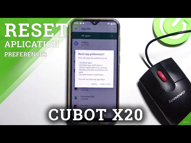 Video thumbnail for How to Reset App Preferences on CUBOT X20 – Restore App Preferences